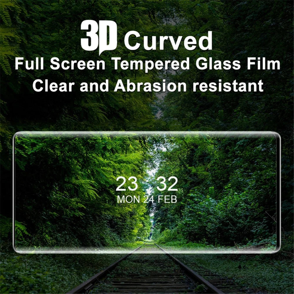 IMAK Anti-scratch 3D Curved Tempered Glass Screen Protector Full Covering Film for Honor 50 - 3
