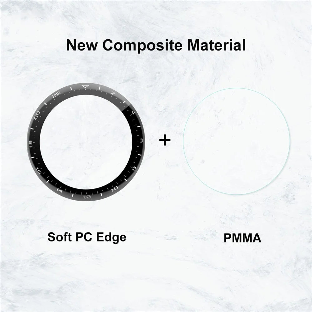 ENKAY HAT PRINCE 3D Curved Soft PC Edge + PMMA Full Screen Tempered Glass Protector Film for Huawei Watch 3 Pro 48mm - 4