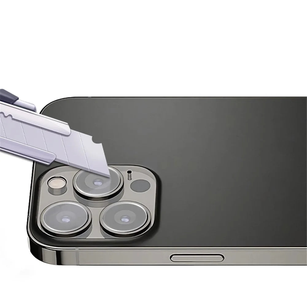 MOCOLO 9H Tempered Glass Camera Lens Protector HD Cover Film for iPhone 13 Pro 6.1 inch - Transparent - 4