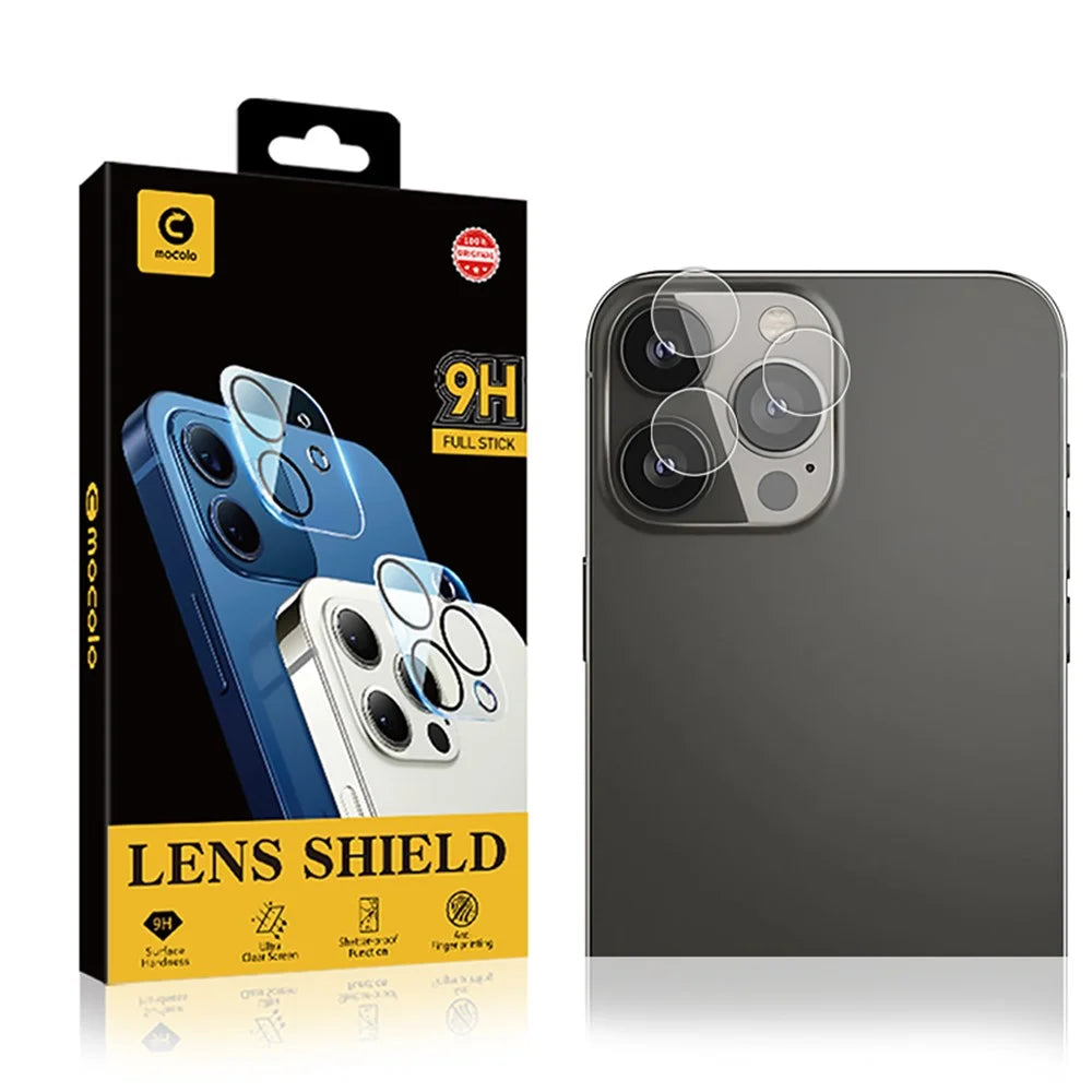 MOCOLO 9H Tempered Glass Camera Lens Protector HD Cover Film for iPhone 13 Pro 6.1 inch - Transparent - 6