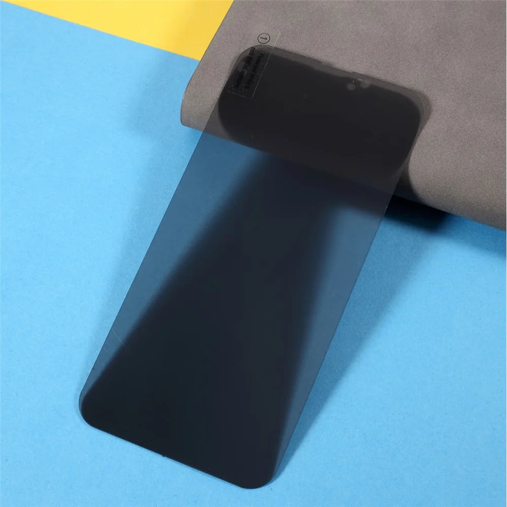0.3mm Anti-Spy Film for iPhone 14 / 13 Pro / 13 Arc Edge Tempered Glass Phone Screen Protector - 5