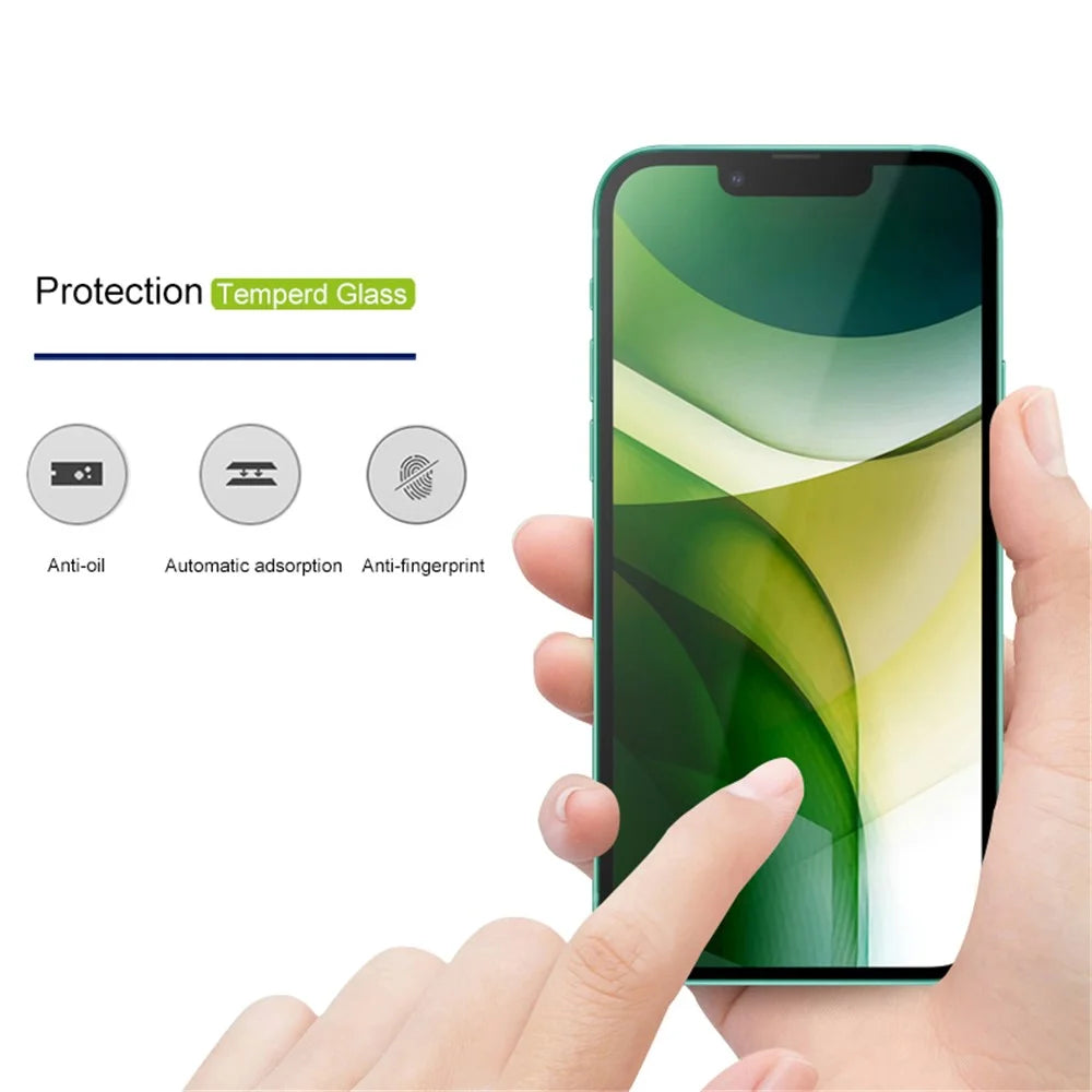 MOCOLO 9H Hardness Ultra Clear Tempered Glass Screen Protector for iPhone 13 / 13 Pro / 14 - 5