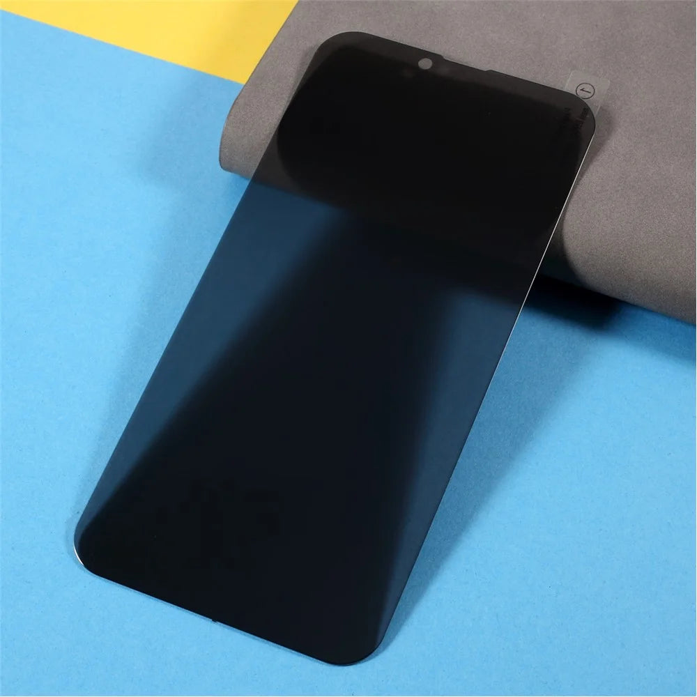 For iPhone 13 Pro Max / 14 Plus Anti-peep Film Full Coverage Full Glue Tempered Glass Screen Protector - 2