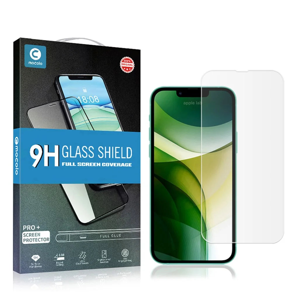MOCOLO Anti-Scratch HD Ultra Clear Full Glue Fingerprints-Free Tempered Glass Screen Protector for iPhone 13 Pro Max / 14 Plus - 7