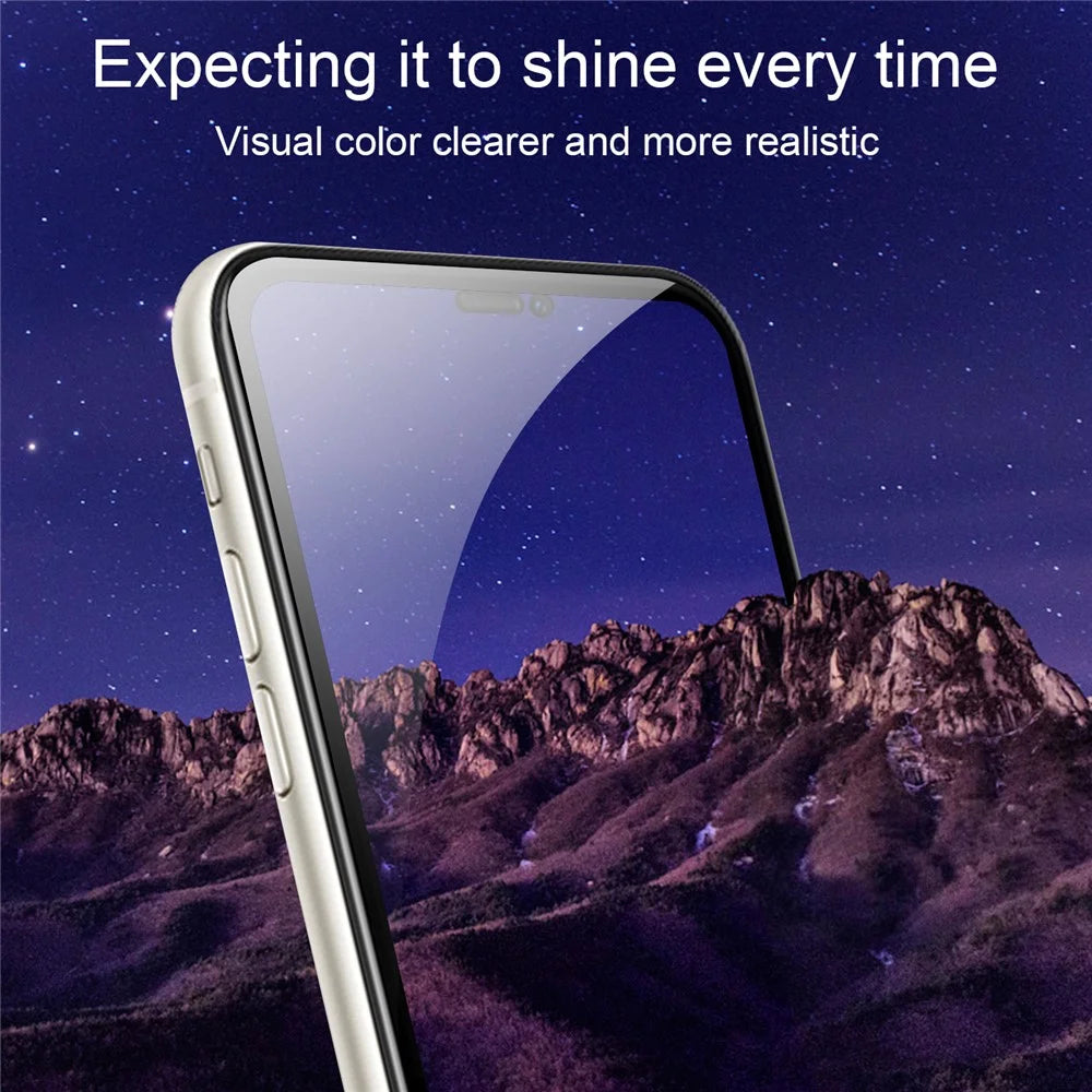 Full Covering 9D Tempered Glass Screen Protector for iPhone 13 Pro Max / 14 Plus - 5