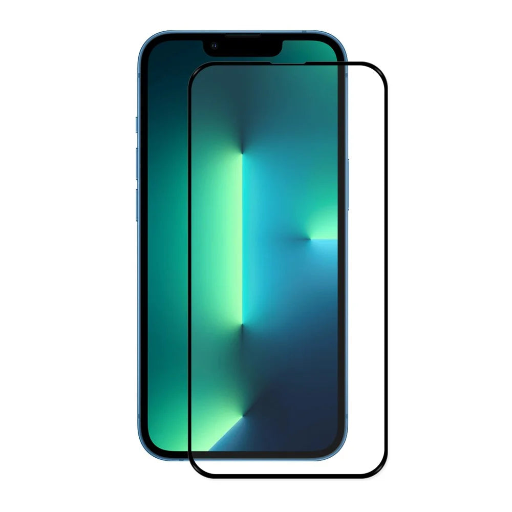 HAT PRINCE 0.26mm 9H 2.5D Complete Covering Full Glue Tempered Glass Screen Protector for iPhone 13 / 13 Pro / 14 - 1