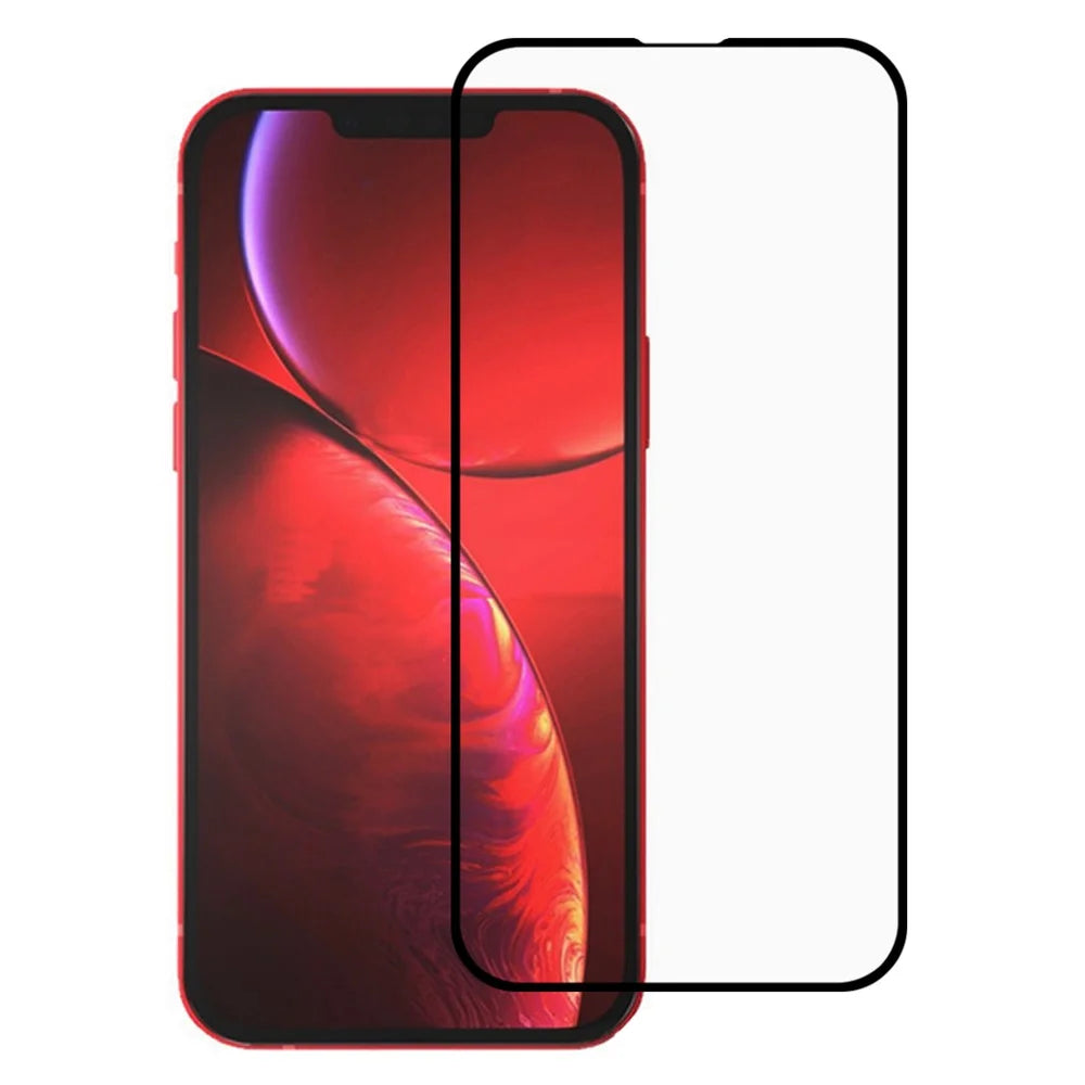 Full Screen Coverage Full Glue Silk Print Matte Tempered Glass Screen Protector for iPhone 13 Pro Max / 14 Plus - 1