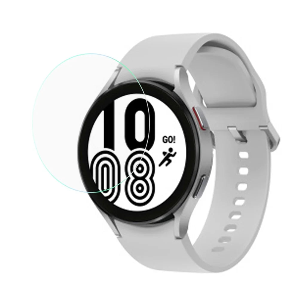 CALANS 0.3mm Arc Edge Tempered Glass Anti-explosion Screen Protector Film for Samsung Galaxy Watch4 44mm - 1