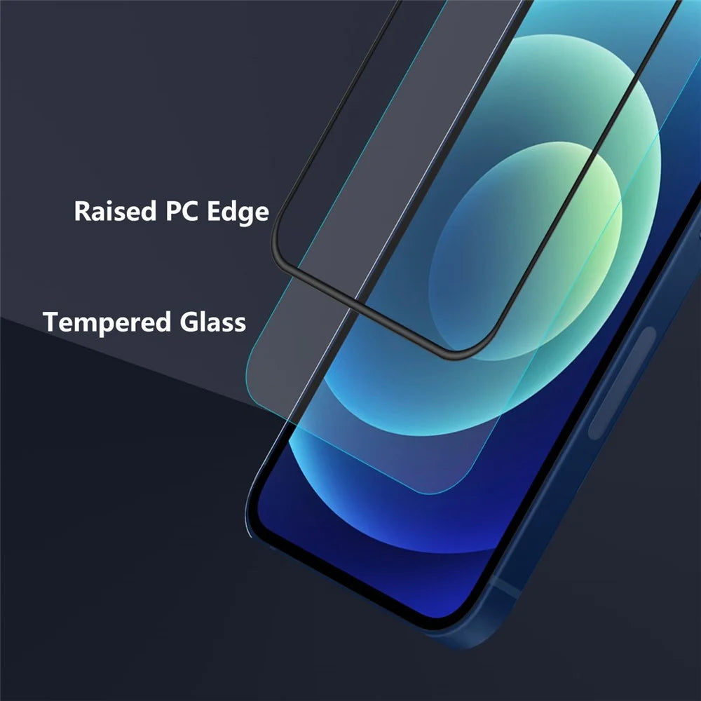 2Pcs / Set HAT PRINCE 9H Anti-Scratch Full Coverage Full Glue Clear Tempered Glass Screen Protector for iPhone 13 / 13 Pro / 14 - 3