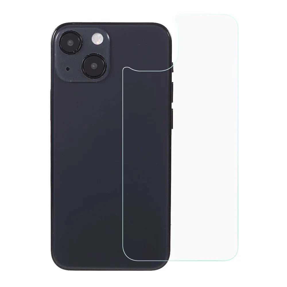 Side Glue Matte Tempered Glass Back Protector Explosion-proof Film for iPhone 13 6.1 inch - 1