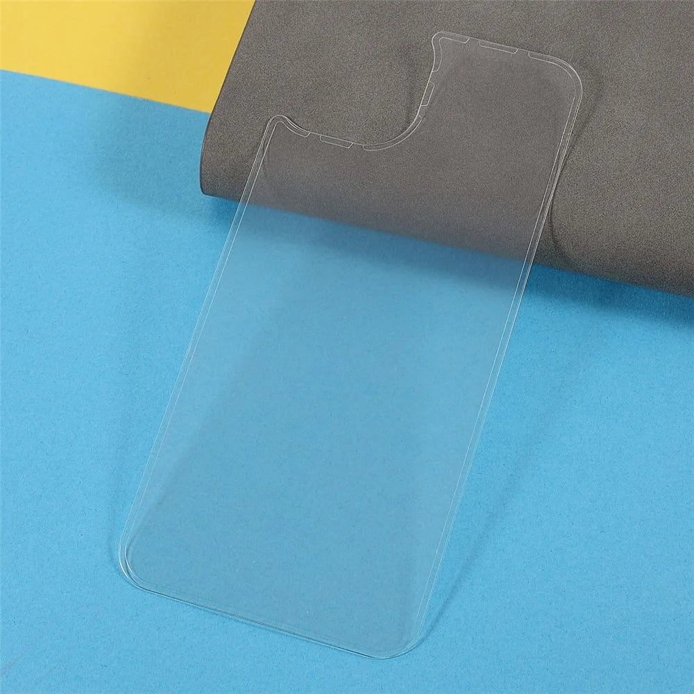9H Hardness Anti-explosion Side Glue Matte Tempered Glass Back Protector Film for iPhone 13 Pro 6.1 inch - 2