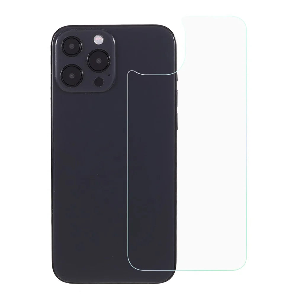 Ultra Clear Tempered Glass Back Screen Protector Film Guard Shield for iPhone 13 Pro 6.1 inch - 1