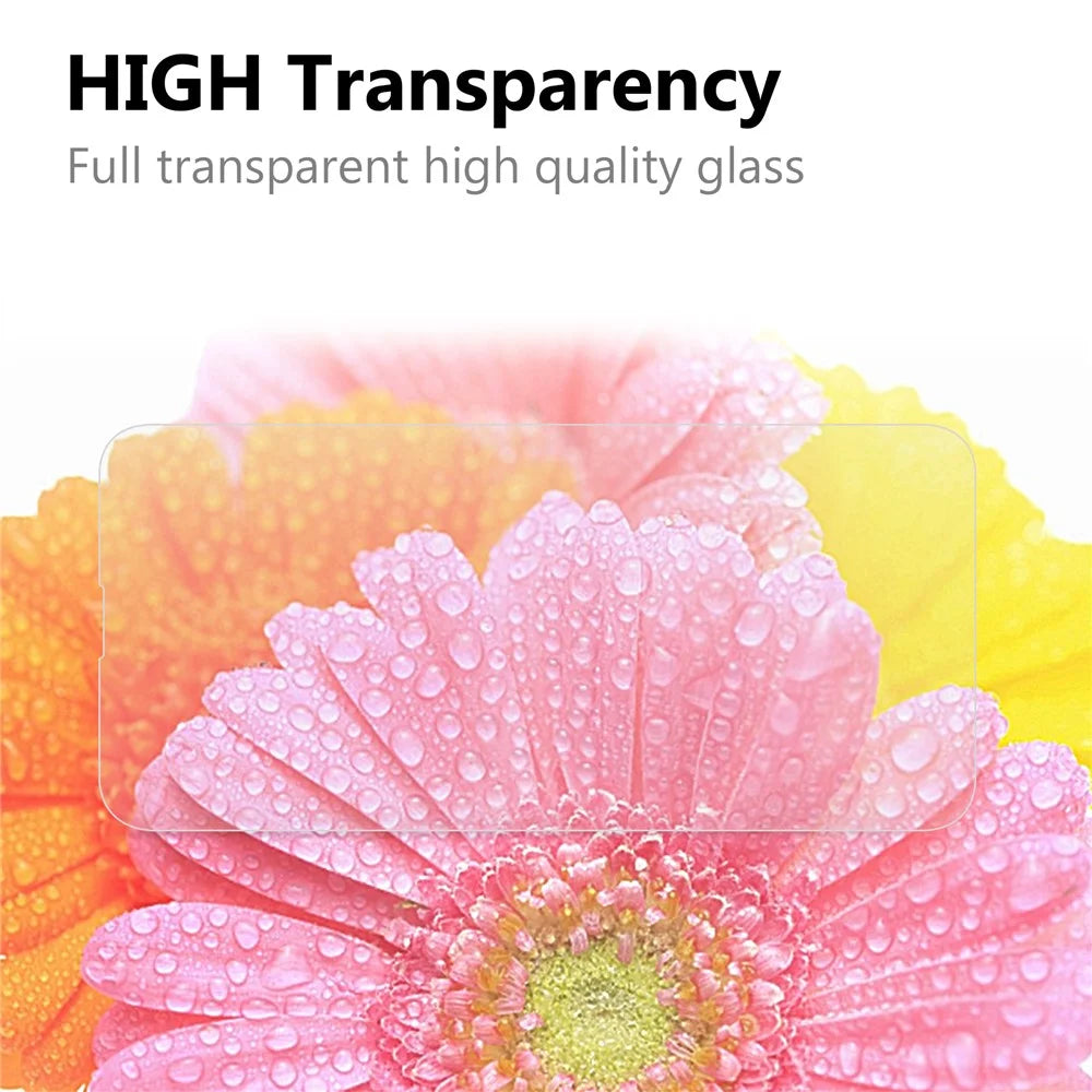 Anti-Scratch 9H Hardness 2.5D Anti-Fingerprint Camera Lens Protector + Clear Tempered Glass Film for iPhone 13 Pro Max 6.7 inch - 3