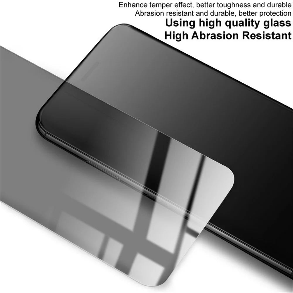 IMAK Full Coverage 9H Hardness Anti-Scratch Anti-Peep Tempered Glass Screen Film for Oppo Reno6 5G - 5