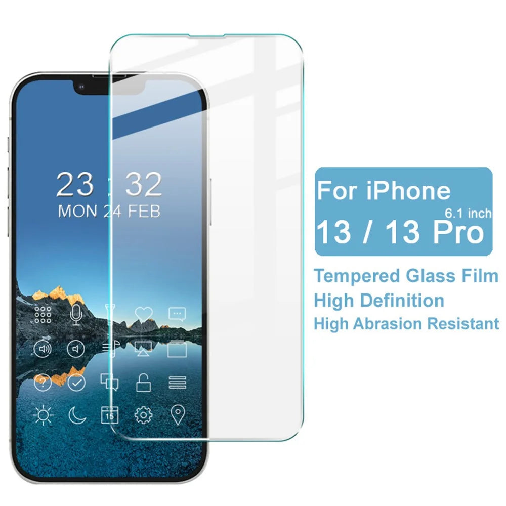 IMAK H Series Explosion-proof High Definition Tempered Glass Screen Protector for iPhone 13 / 13 Pro / 14 - 2