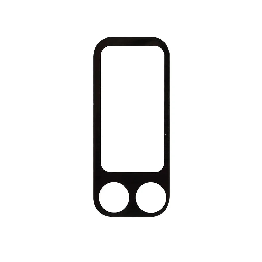 Silk Printing Anti-scratch Tempered Glass Camera Lens Guard Films Protector for Samsung Galaxy Z Flip3 5G - Black - 2