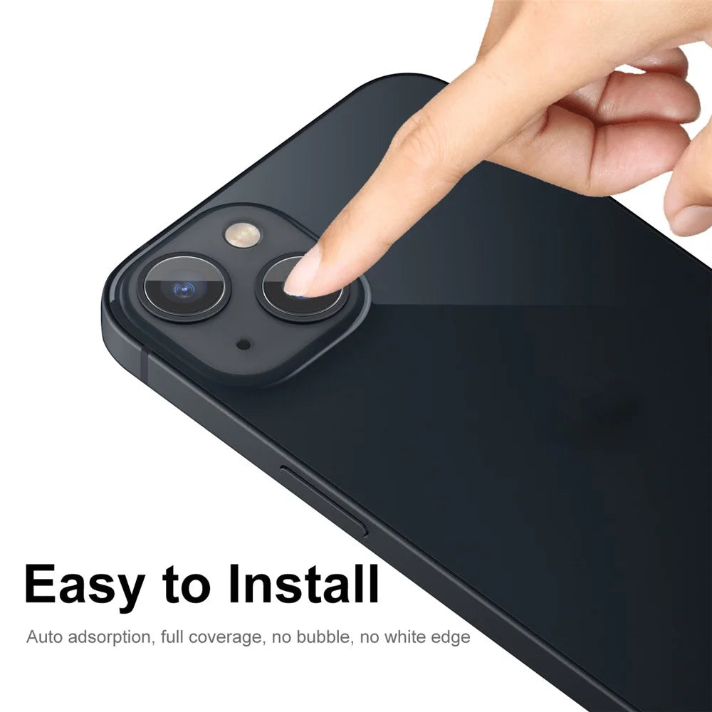 ENKAY HAT PRINCE 2 Group/Set 0.2mm Clear Anti-Scratch 9H Hardness Back Camera Lens Screen Protector (2Pcs/Group) for Phone 13 6.1 inch / 13 mini - 5