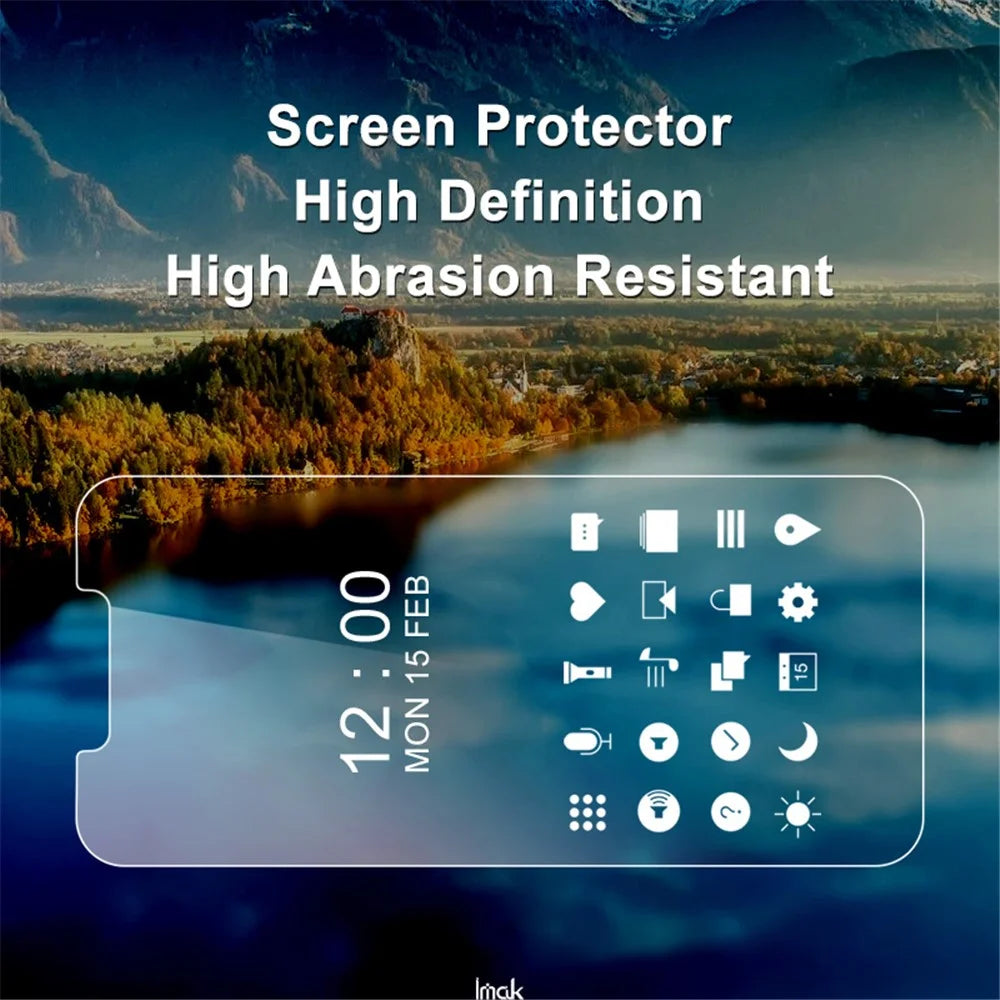 IMAK ARM Series High Definition Explosion-Proof Bubble Free Flexible TPU Screen Protector (Not Complete Covering) for iPhone 13 / 13 Pro / 14 - 2