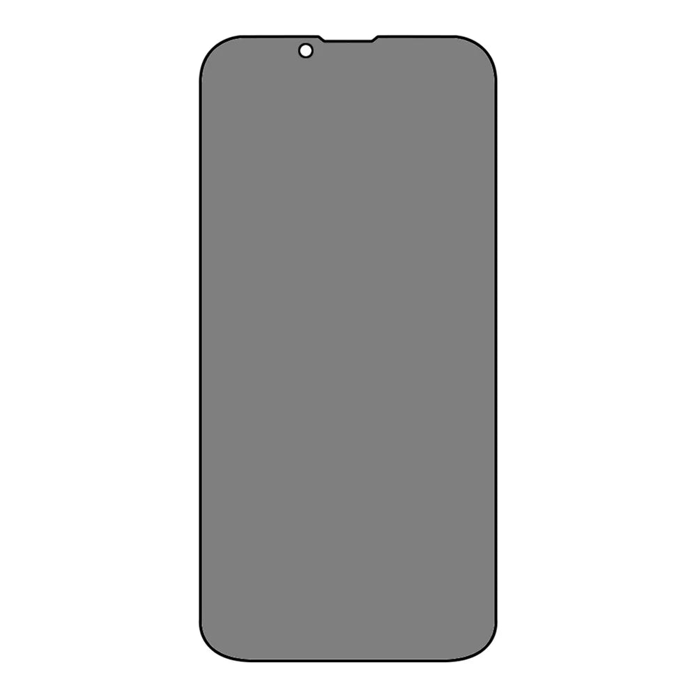 Anti-spy Full Screen Coverage Silk Printing Scratch Resistant Tempered Glass Screen Guard Film (Side Glue) for iPhone 13 Pro Max / 14 Plus - 2