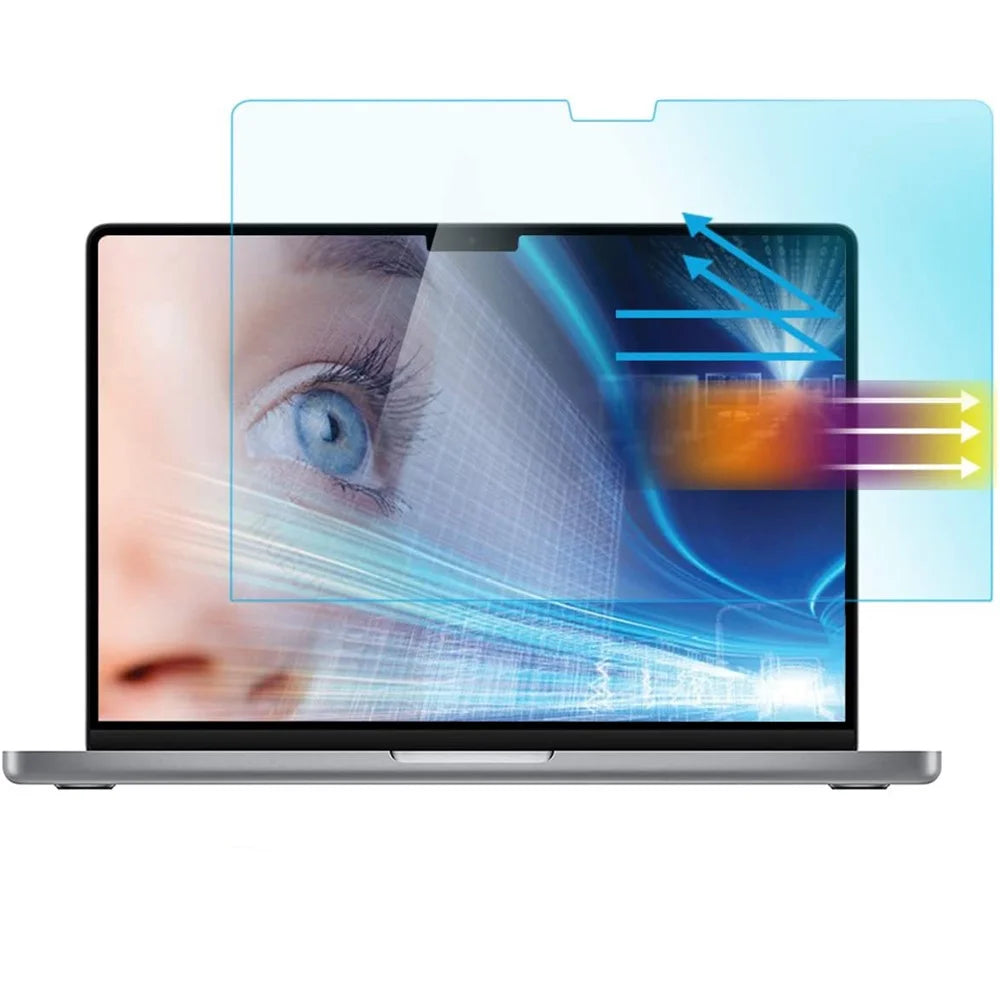 For MacBook Pro 16 inch (2026) A3429 A3428 / (2025) A3186 A3403 / (2024) A2991 / (2023) A2780 / (2021) A2485 0.3mm Arc Edge HD Tempered Glass Screen Protector - 1