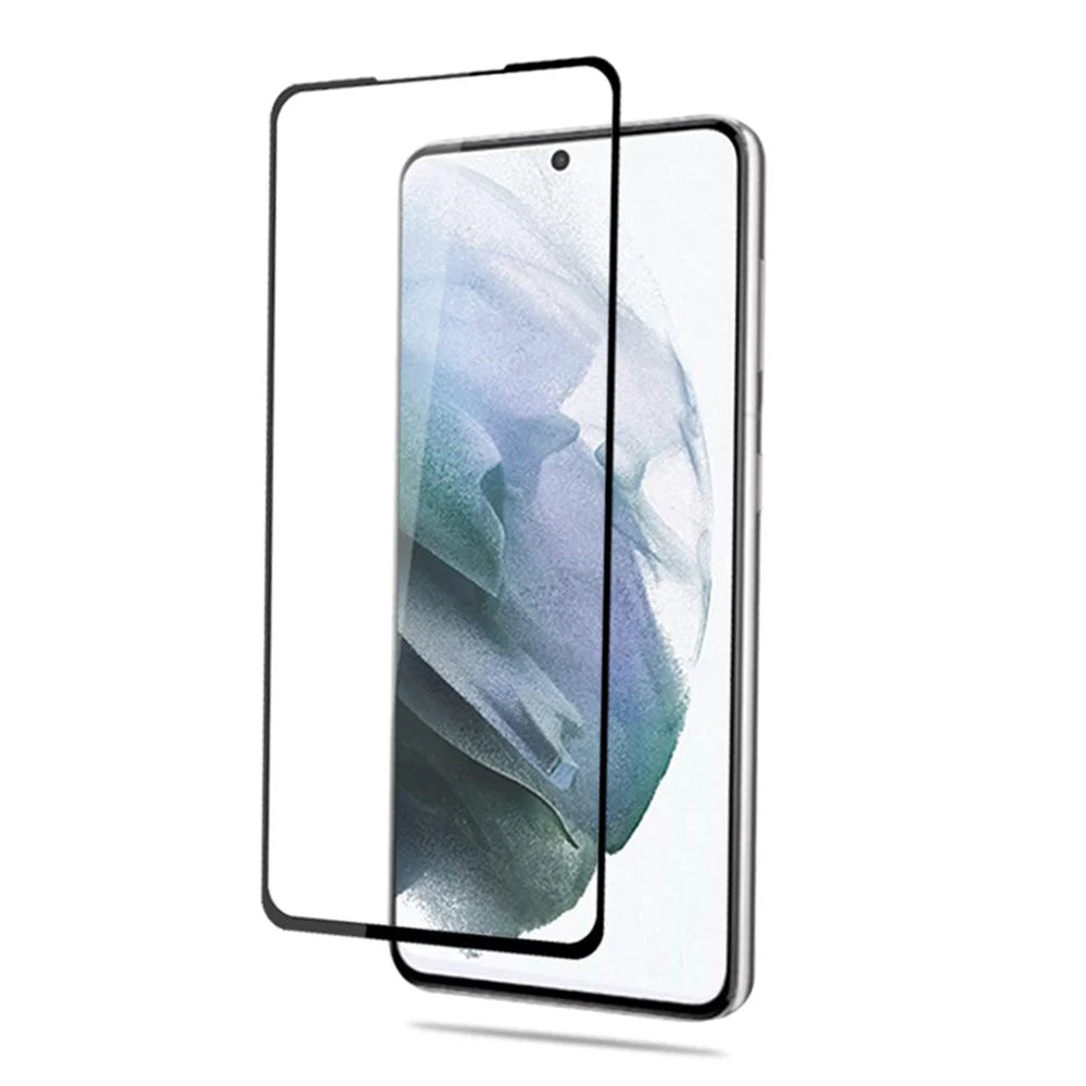 MOCOLO Secondary Hardening Full Protection Full Glue Silk Printing HD Tempered Glass Screen Protector for Samsung Galaxy S22 5G / S23 - Black - 3