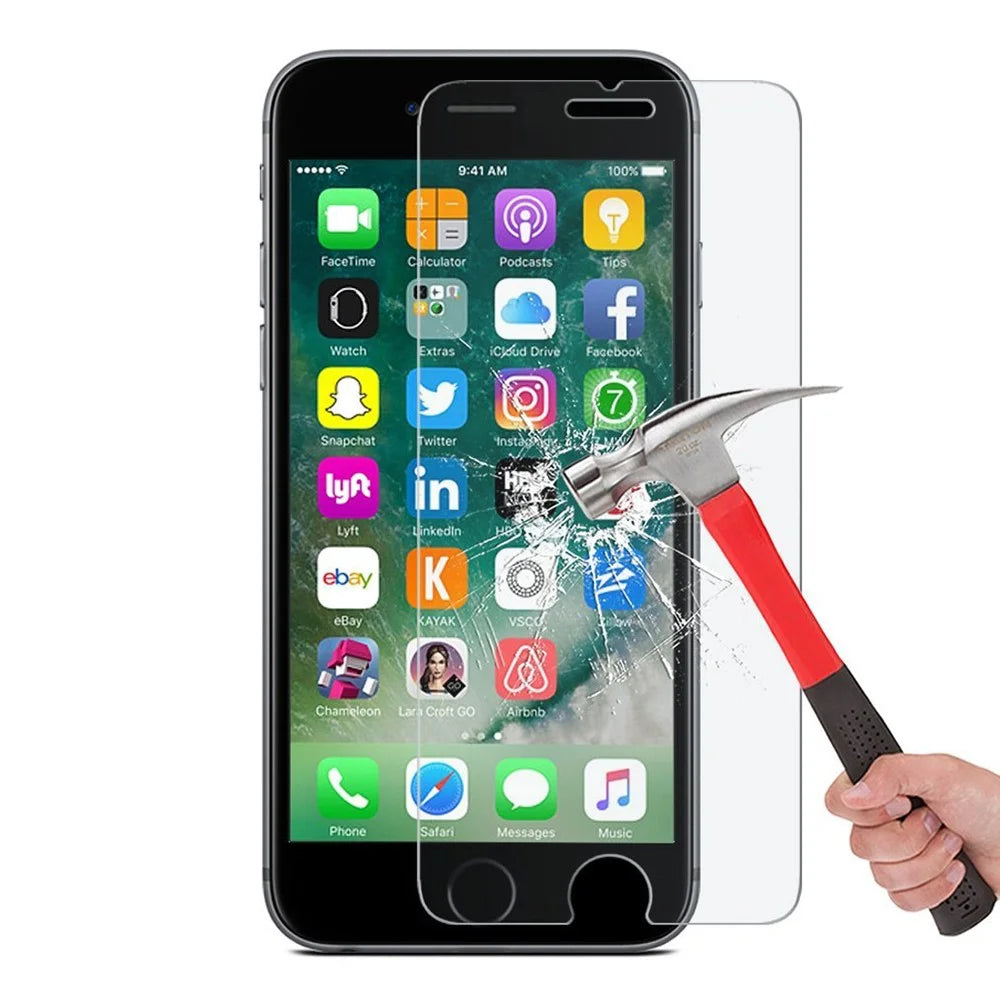 ENKAY HAT PRINCE for iPhone SE (2020)/SE (2022)/8/7 4.7 inch 2.5D Tempered Glass Screen Protector Film 0.26mm 9H Arc Edge - 1