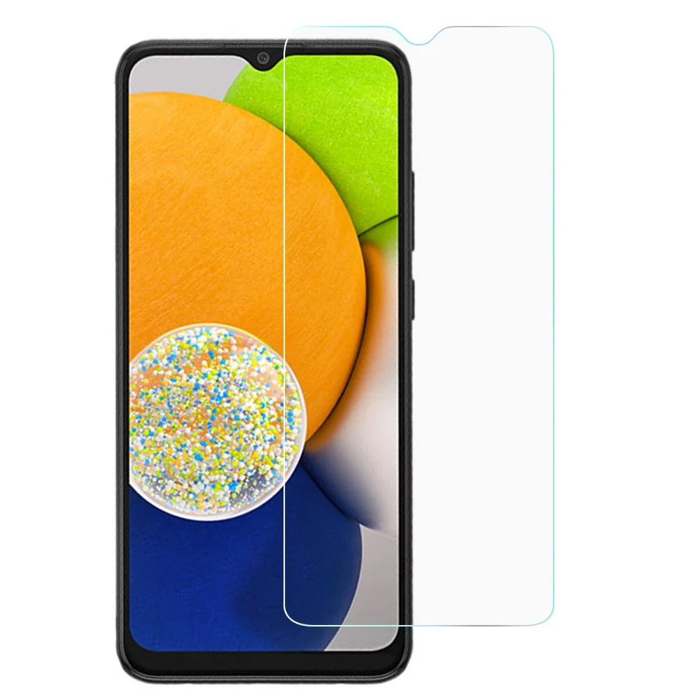 Tempered Glass Screen Protector for Samsung Galaxy A03 (164.2mm) Ultra Clear Screen Film 0.3mm Arc Edge Anti-Scratch Screen Protector - 1