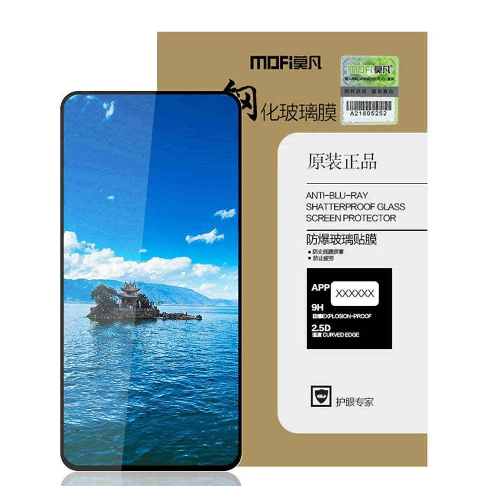 MOFI Anti-oil 9H Hardness Full Screen Full Glue 2.5D Arc Edge HD Tempered Glass Protective Film for Samsung Galaxy A53 5G - 5