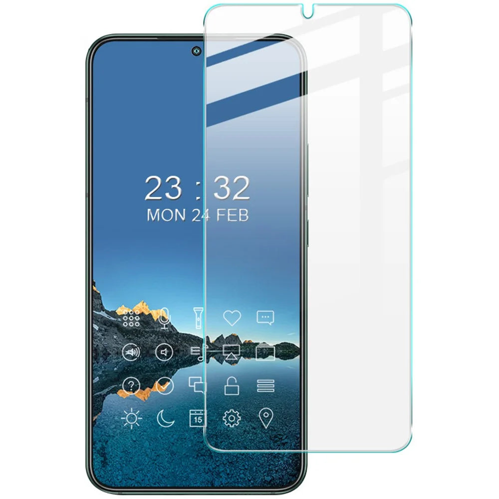 IMAK H Series Anti-explosion Ultra-thin Arc Edge HD Good Protection Tempered Glass Screen Protector for Samsung Galaxy S22+ 5G / S23+ - 1