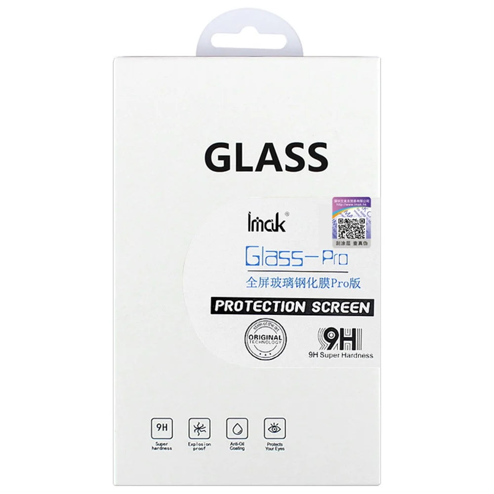 IMAK Pro+ Series Anti-scratch 9H Hardness AGC Glass Film Full Glue Full Coverage Tempered Glass Screen Protector for Samsung Galaxy S22+ 5G / S23+ - 6