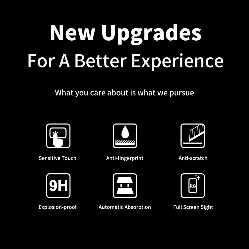 HAT PRINCE 2Pcs/Set Explosion-proof Anti-fingerprint HD Clear Full Glue 0.26mm 2.5D Arc Edge 9H Tempered Glass Screen Protector for Samsung Galaxy A13 5G - 2