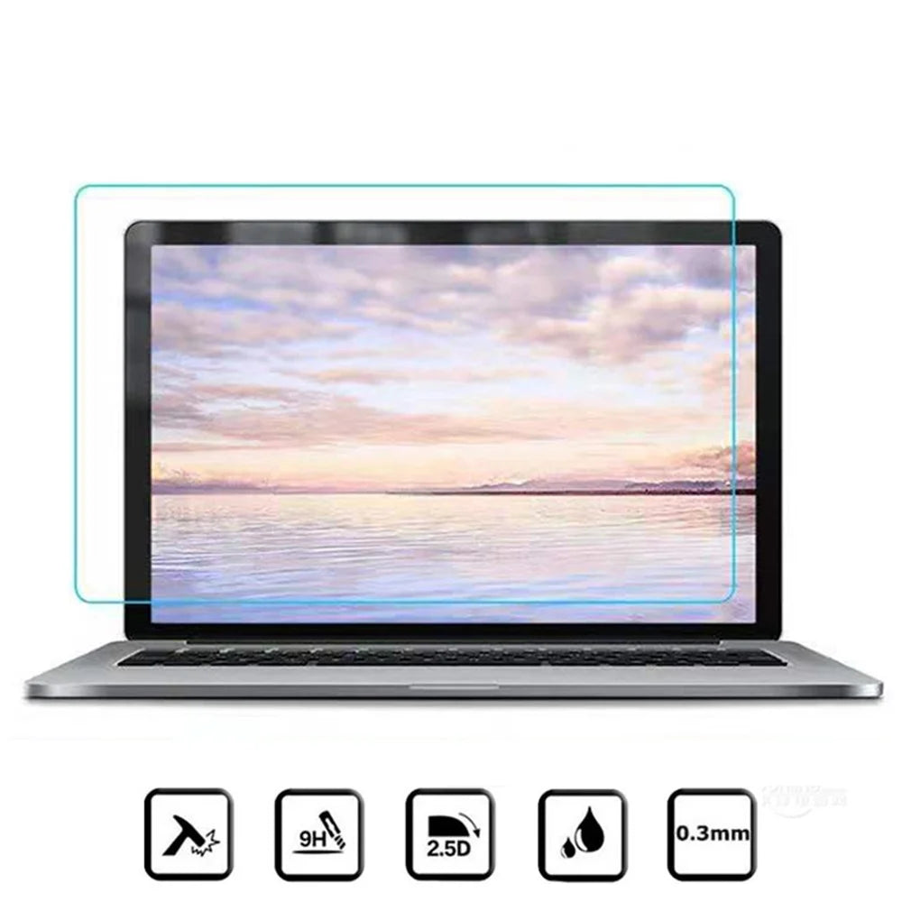 For MacBook Pro 16 inch (2026) A3429 A3428 / (2025) A3186 A3403 / (2024) A2991 / (2023) A2780 / (2021) A2485 Full Glue Screen Protector Tempered Glass Film - 2