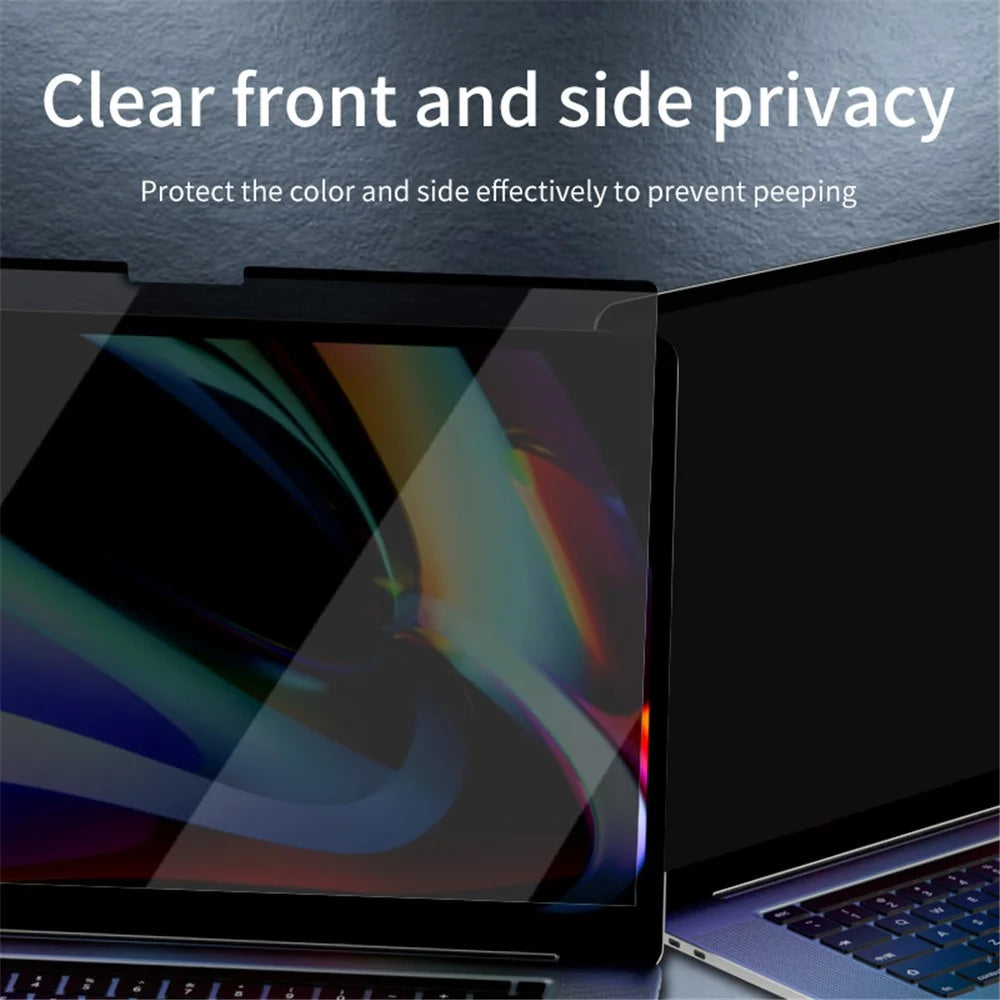 For MacBook Pro 13.3 with Retina Display (2012)/(2013)/(2014)/(2015) (Model A1502) Magnetic Privacy Tempered Glass Screen Protector Full Coverage Reusable Anti-Glare Matte Screen Film - 3