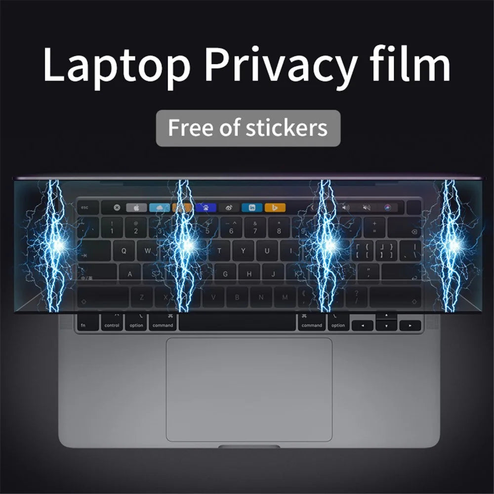 For MacBook Pro 13.3 with Retina Display (2012)/(2013)/(2014)/(2015) (Model A1502) Magnetic Privacy Tempered Glass Screen Protector Full Coverage Reusable Anti-Glare Matte Screen Film - 6