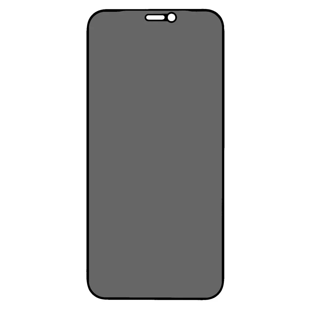 For iPhone 12 mini 5.4 inch High Definition Silk Printing Full Glue Anti-spy Full Coverage Matte Tempered Glass Screen Protector Film - 2
