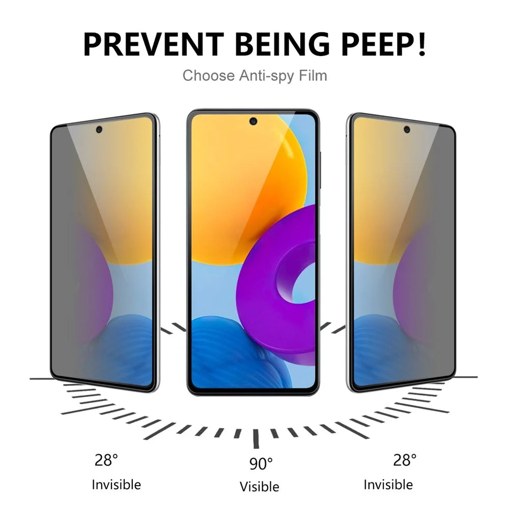 ENKAY HAT PRINCE for Samsung Galaxy A52 4G / 5G / A52s 5G Anti-oil Anti-stain Privacy Protection 28-degree Anti-spy Full Glue Tempered Glass Screen Protector - 2