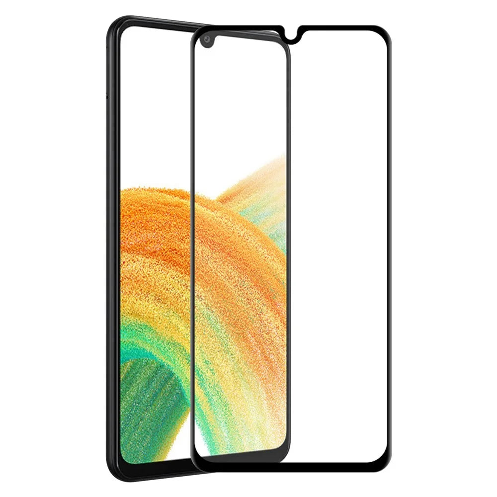 HAT PRINCE 2.5D Arc Edge Screen Film for Samsung Galaxy A33 5G, 0.26mm Full Glue Full Size 9H Tempered Glass Screen Protector - 1