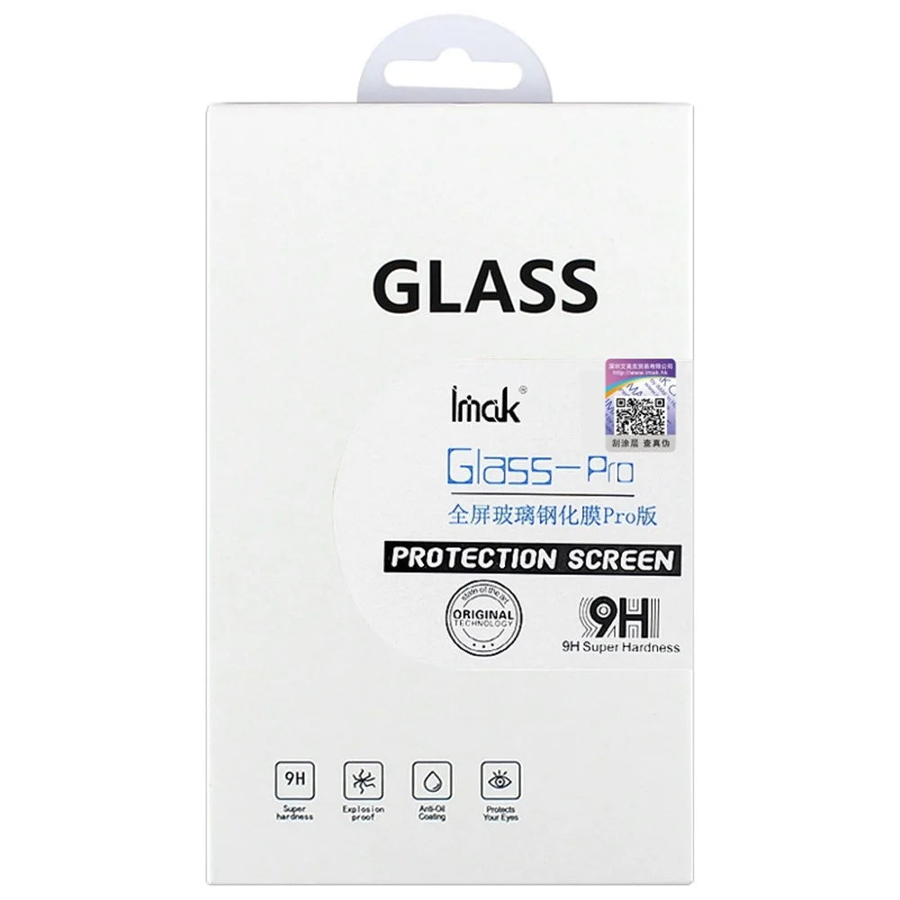 IMAK Pro+ Series for Realme 9i / 9 Pro 5G / 9 5G / V25 / OnePlus Nord CE 2 Lite 5G Full Coverage AGC Tempered Glass Screen Film, Anti-Burst Full Glue Front Screen Film - 7