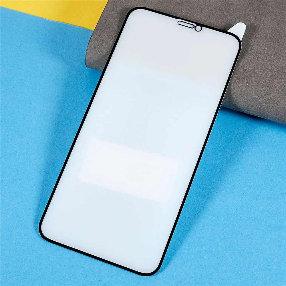 RURIHAI For iPhone 11 6.1 inch 0.18mm 2.5D Arc Edge AGC Tempered Glass Film Full Glue Silk Printing Anti-explosion Full Screen Protector - 3