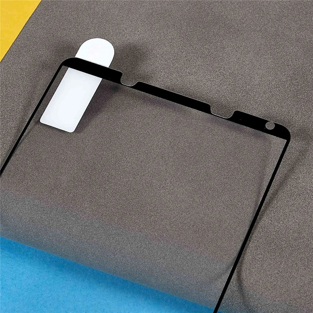 For Sony Xperia 1 IV Silk Printing Tempered Glass Film Full Covering Anti-dust Full Glue Phone Screen Protector - 4