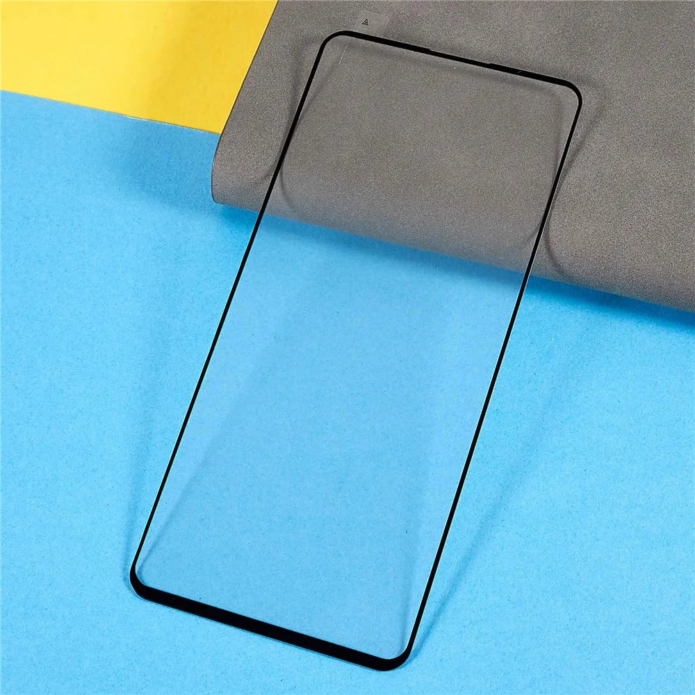 For Realme 9 Anti-shock Full Covering Full Glue Phone Screen Protector Silk Printing Tempered Glass Film - 3