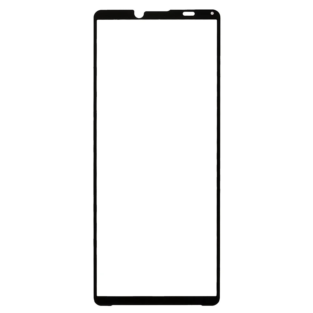 Phone Screen Film for Sony Xperia 10 IV, Full Covering Anti-dust Full Glue Silk Printing Tempered Glass Screen Protector - 2