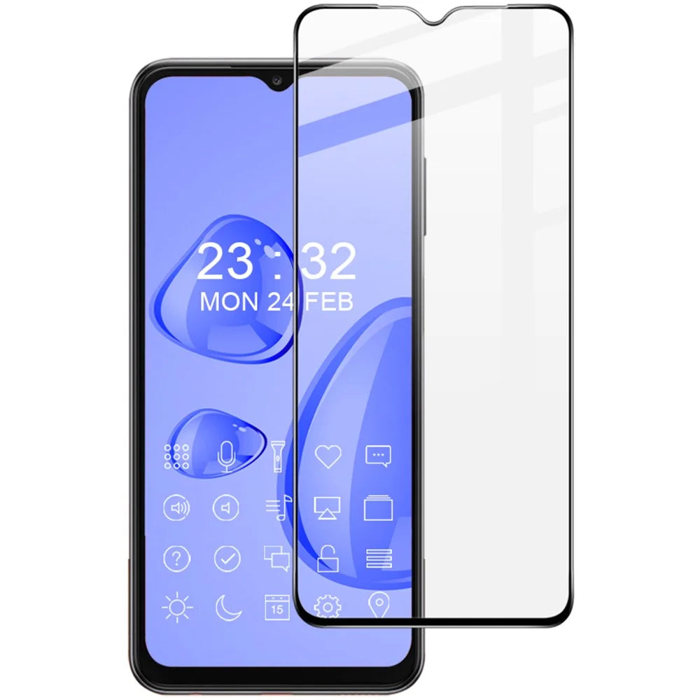 IMAK Pro+ Series Screen Protector For Samsung Galaxy M23 5G / F23 5G / A23 5G (Global) / 4G / A03 (164.2mm) Full Coverage Full Glue Tempered Glass - 1