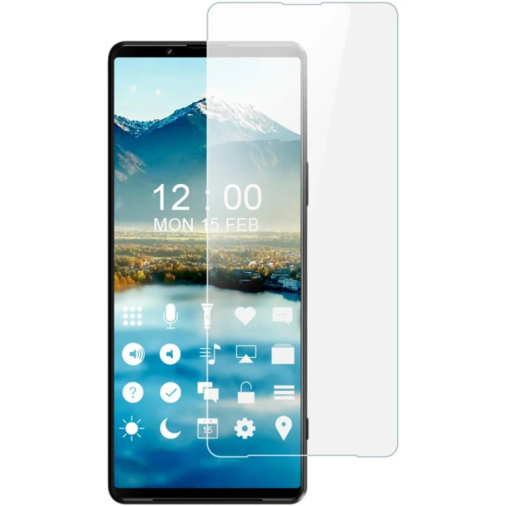 IMAK ARM Series for Sony Xperia 10 IV Screen Protector Anti-explosion Soft TPU Screen Protector Guard Film (Not Complete Covering) - 1