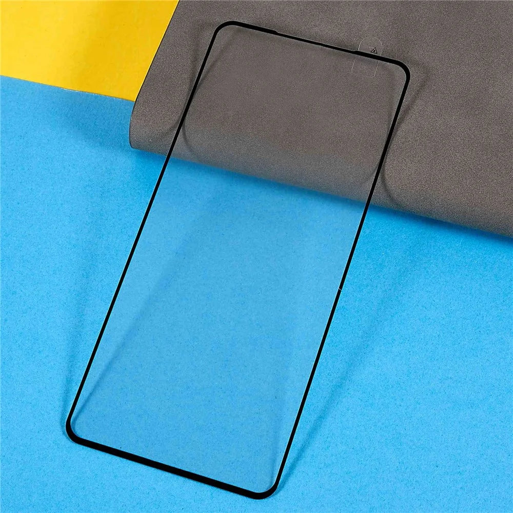 For Motorola Moto G22 / Moto E32s 4G Full Covering Anti-scratch Full Glue Cell Phone Screen Protector Silk Printing Tempered Glass Film - 3