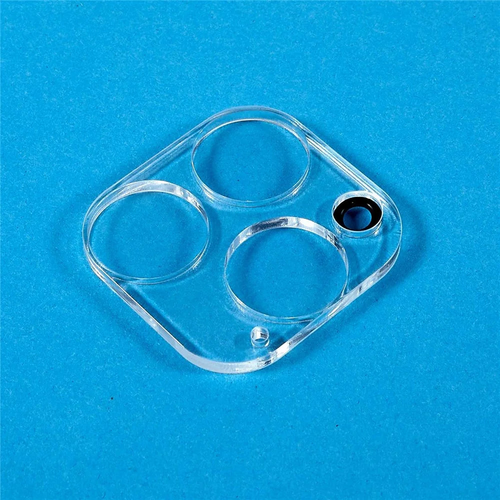 For iPhone 14 Pro Max 6.7 inch Full Coverage Camera Lens Protector Tempered Glass Tough Lens Film Ultra Thin Camera Lens Cover - Transparent - 4