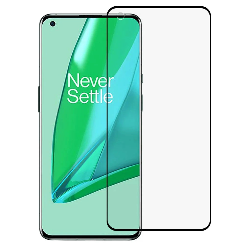 For OnePlus 9 Pro/10 Pro Tempered Glass Screen Protector 3D Curved Full Covering Side Glue Phone Screen Film - 1