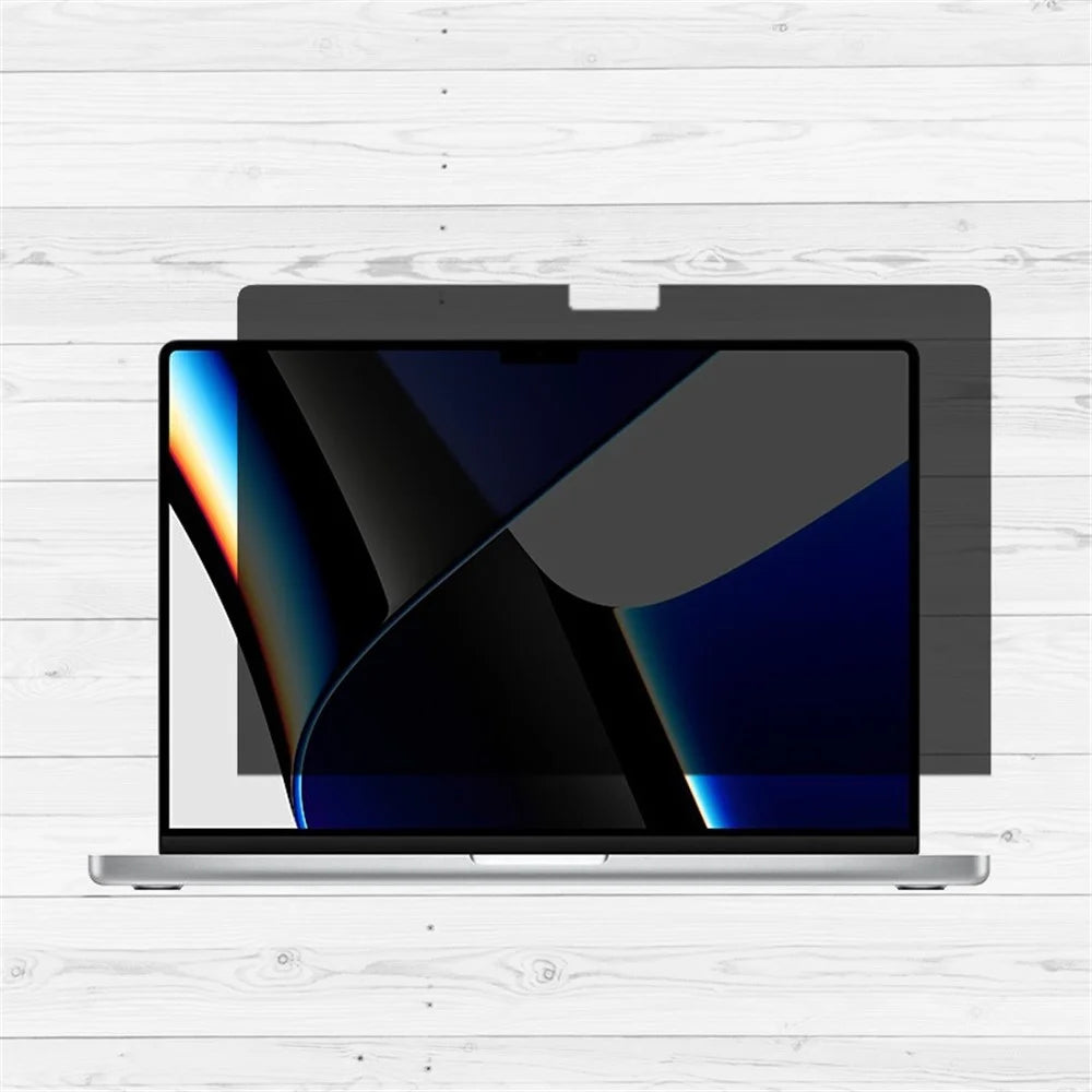 For MacBook Pro Macbook Pro 14 inch (2025) / (2024) / (2023) / (2022) / (2021) Anti-Spy Tempered Glass Full Screen Protector - 3