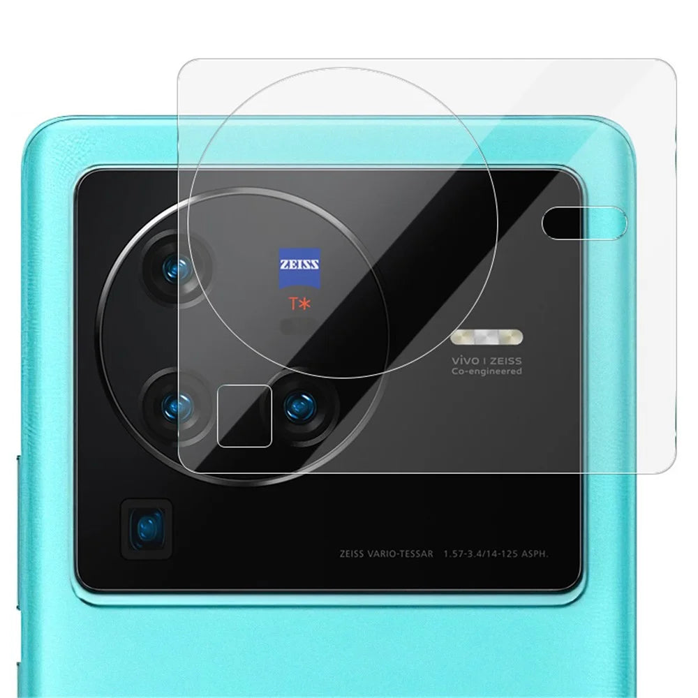 IMAK for vivo X80 Pro 5G Anti-Shatter Transparent Integrated Tempered Glass Protective Film + Acrylic Lens Cap - 4