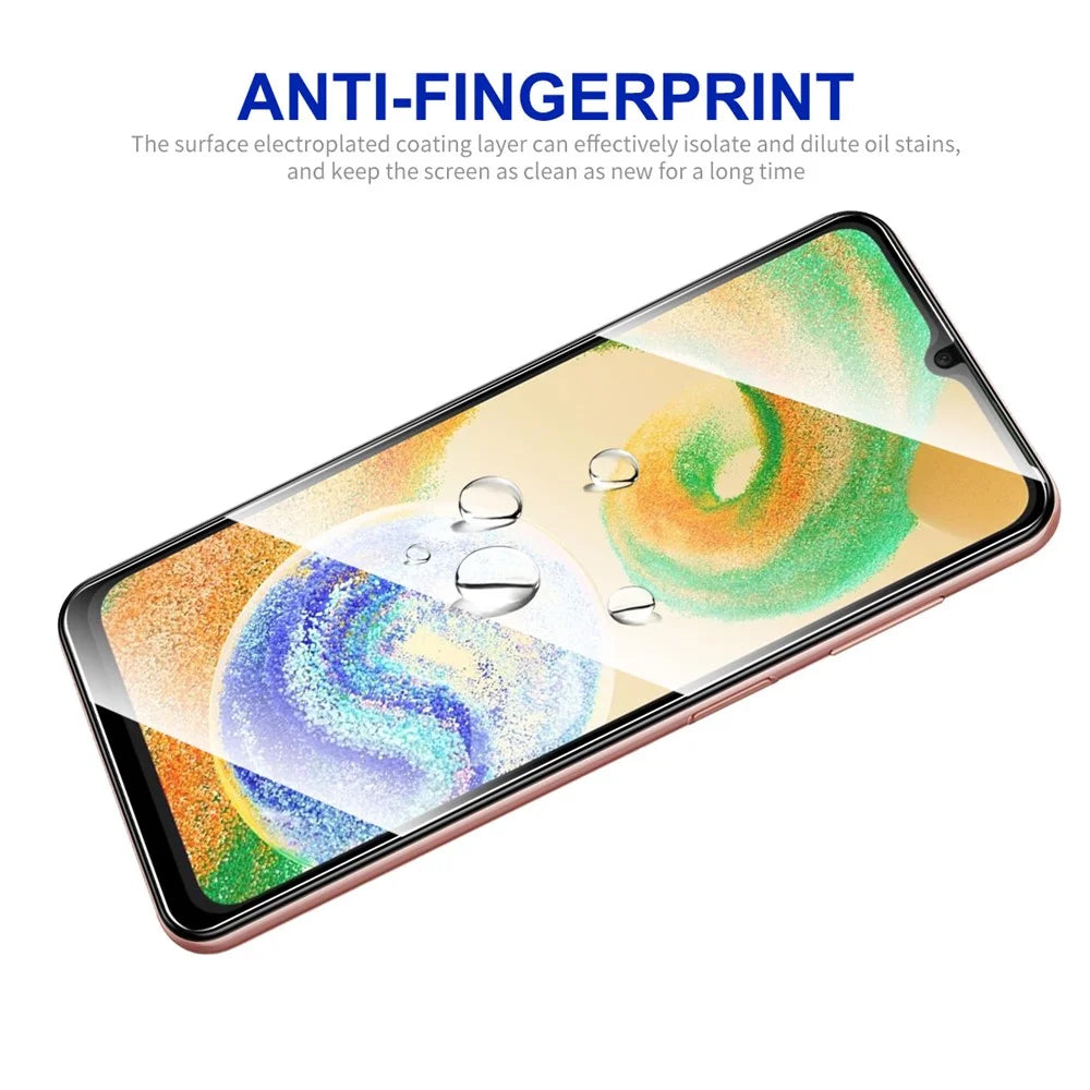 ENKAY HAT PRINCE 2Pcs / Set For Samsung Galaxy A04 4G (164.4mm) / A04s 4G (164.7mm) Screen Protector 0.26mm Full Glue High Aluminium-silicon Glass Film - 5
